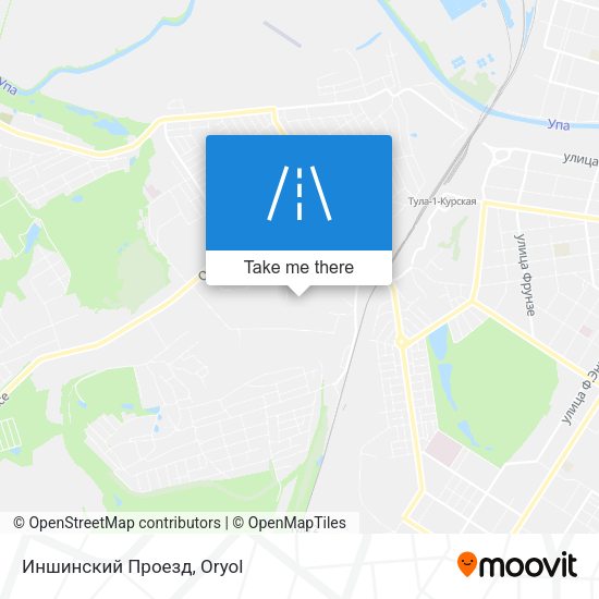 Иншинский Проезд map