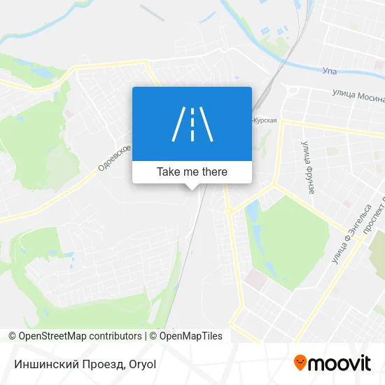 Иншинский Проезд map