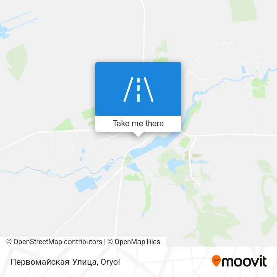 Первомайская Улица map