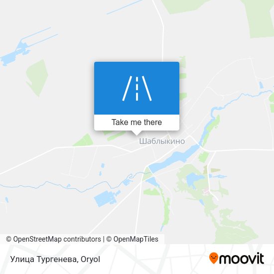 Улица Тургенева map