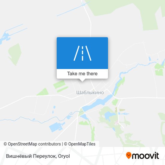 Вишнёвый Переулок map