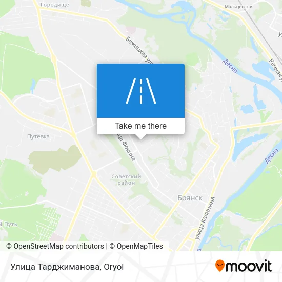 Улица Тарджиманова map