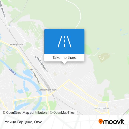 Улица Герцена map