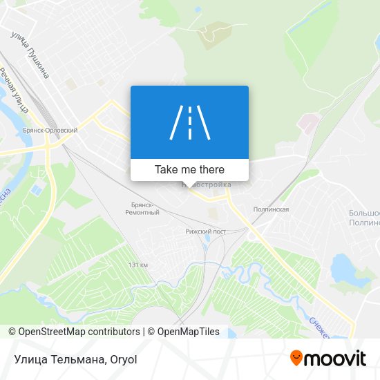 Улица Тельмана map