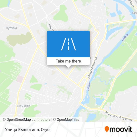 Улица Емлютина map