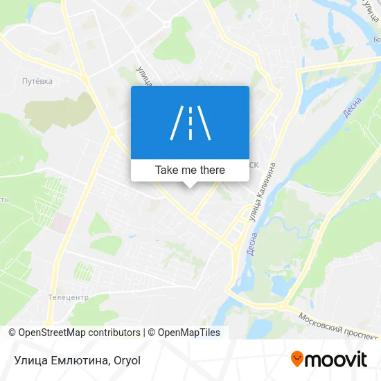Улица Емлютина map