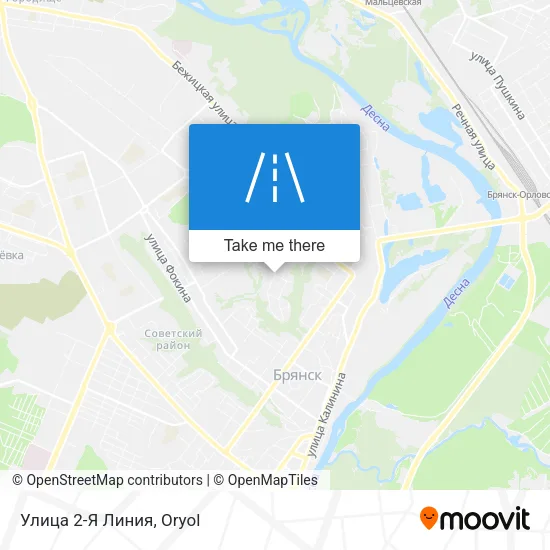 Улица 2-Я Линия map