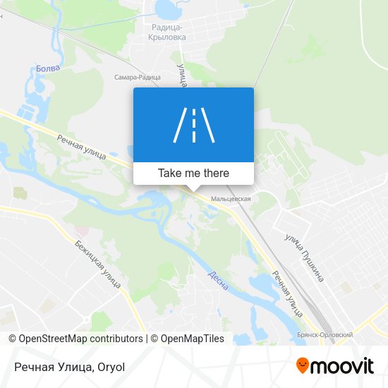 Речная Улица map