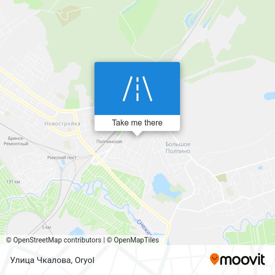 Улица Чкалова map