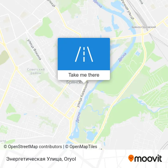 Энергетическая Улица map