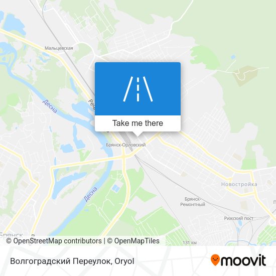 Волгоградский Переулок map