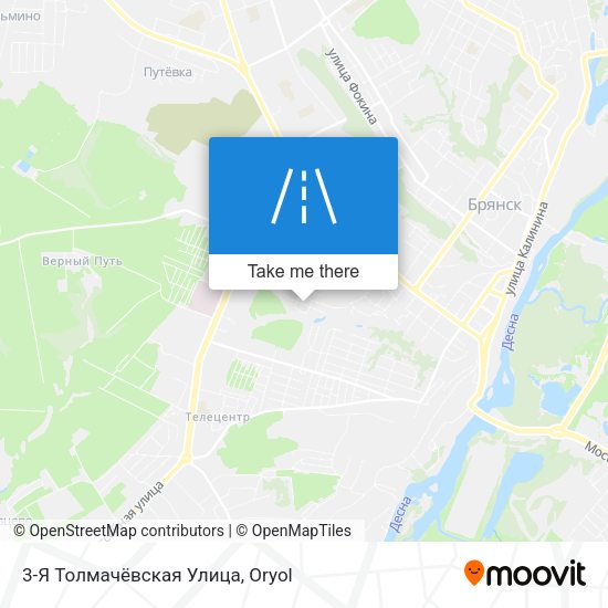 3-Я Толмачёвская Улица map