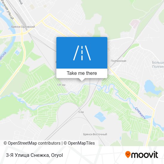 3-Я Улица Снежка map