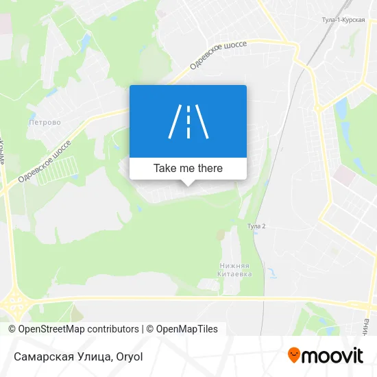 Самарская Улица map