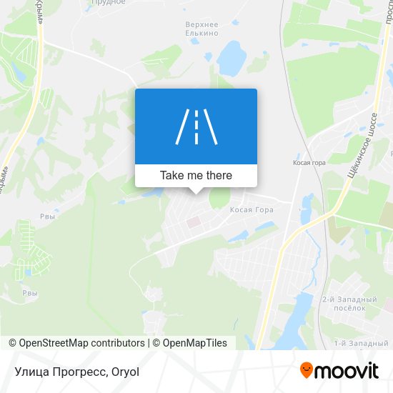 Улица Прогресс map