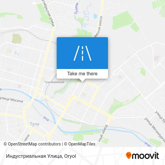 Индустриальная Улица map