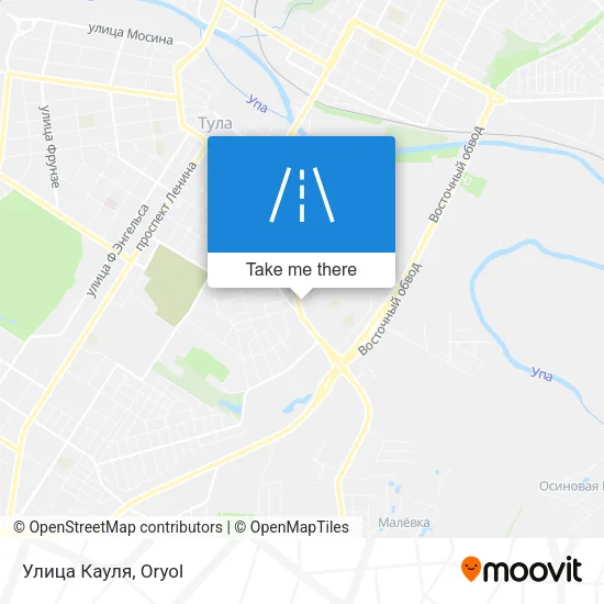 Улица Кауля map