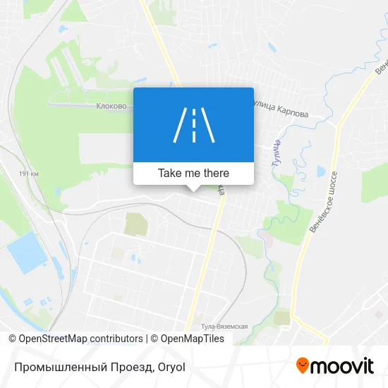 Промышленный Проезд map