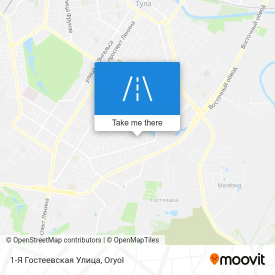 1-Я Гостеевская Улица map