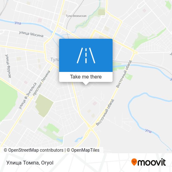 Улица Томпа map