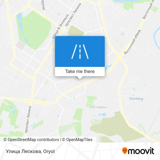 Улица Лескова map