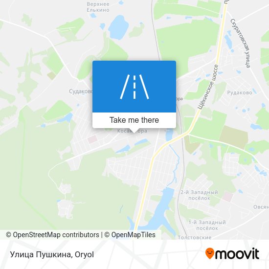 Улица Пушкина map