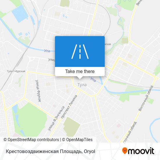 Крестовоздвиженская Площадь map