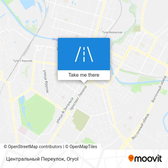 Центральный Переулок map