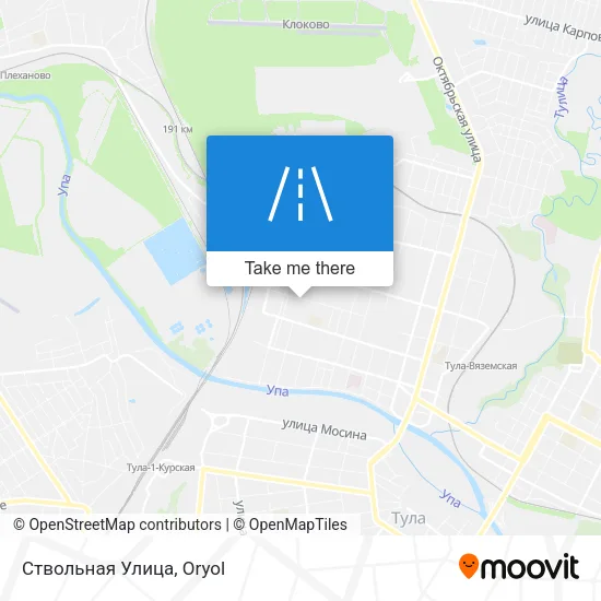 Ствольная Улица map