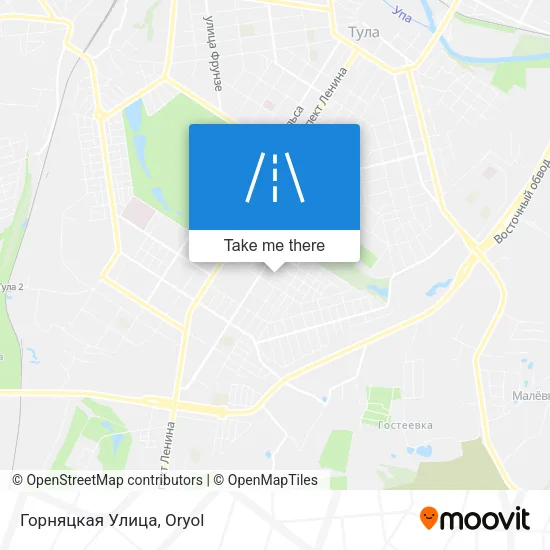 Горняцкая Улица map