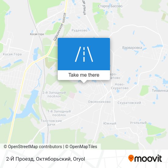 2-Й Проезд, Октяборьский map