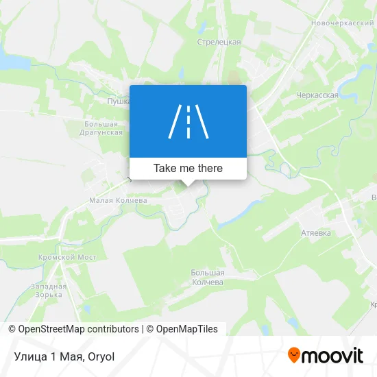 Улица 1 Мая map