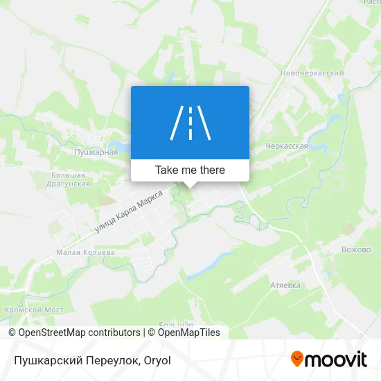 Пушкарский Переулок map