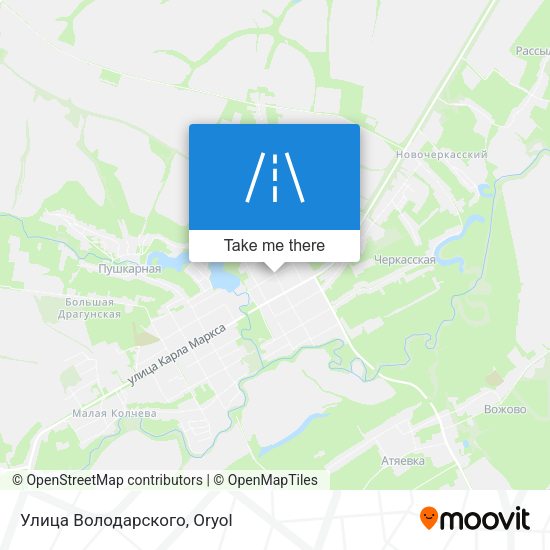 Улица Володарского map