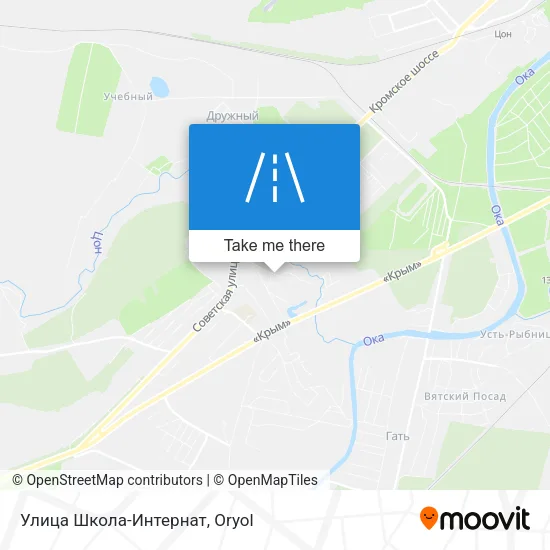 Улица Школа-Интернат map