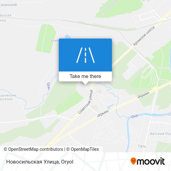 Новосильская Улица map