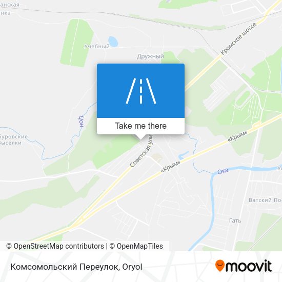 Комсомольский Переулок map