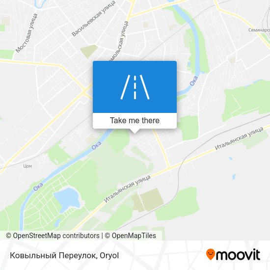Ковыльный Переулок map