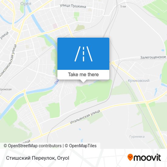 Стишский Переулок map