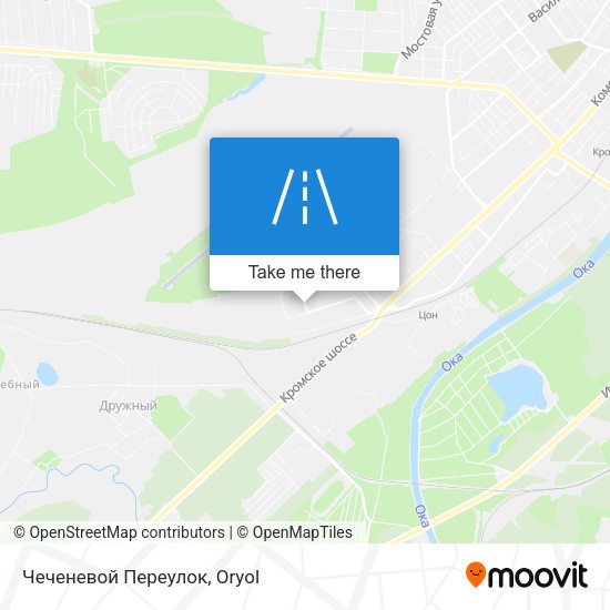 Чеченевой Переулок map