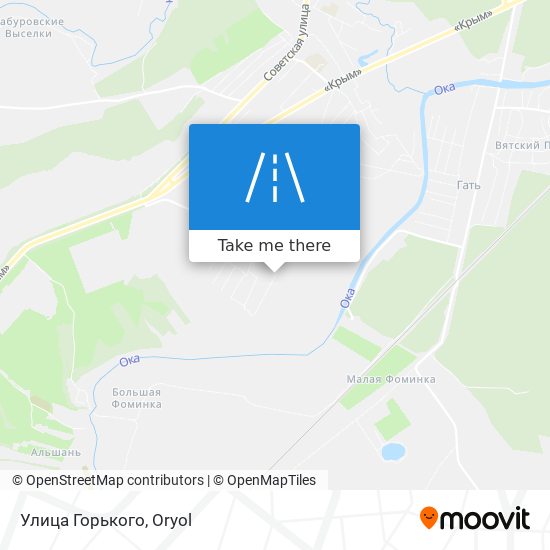 Улица Горького map