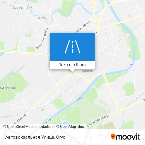Автовокзальная Улица map
