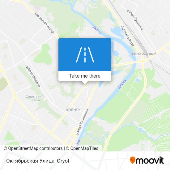 Октябрьская Улица map