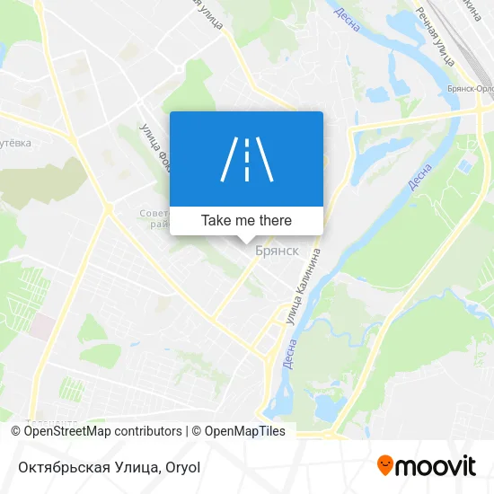 Октябрьская Улица map