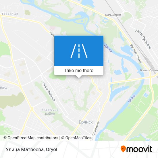 Улица Матвеева map