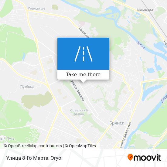 Улица 8-Го Марта map