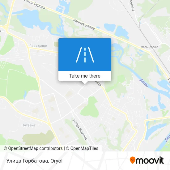 Улица Горбатова map