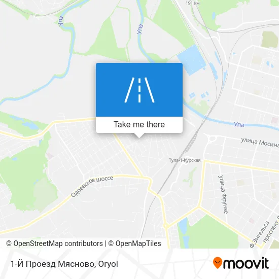 1-Й Проезд Мясново map