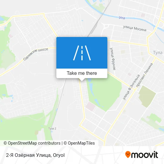 2-Я Озёрная Улица map