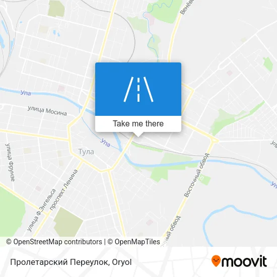 Пролетарский Переулок map